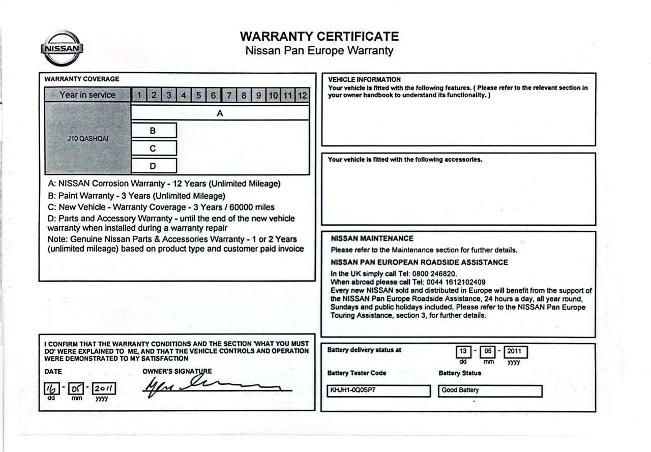 2011 NISSAN QASHQAI+2 2011 NISSAN QASHQAI+2