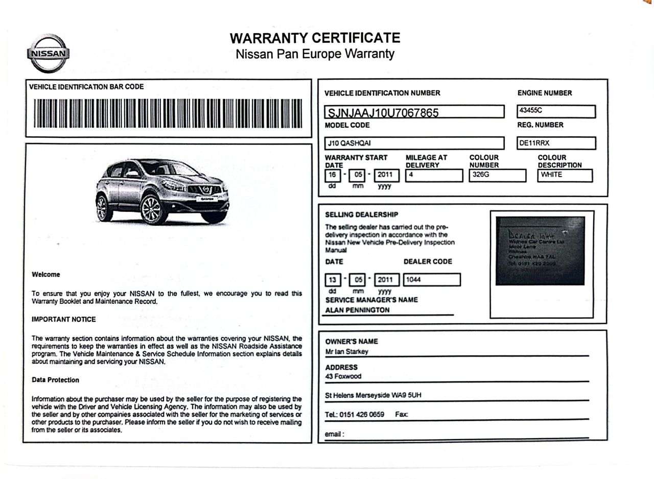 2011 NISSAN QASHQAI+2 2011 NISSAN QASHQAI+2