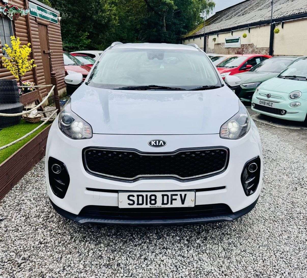 A 2018 KIA SPORTAGE 1.6 GDi 2 SUV 5dr Petrol Manual Euro 6 (s/s) (130 bhp) SAT NAV | CAMERA | C A 2018 KIA SPORTAGE 1.6 GDi 2 SUV 5dr Petrol Manual Euro 6 (s/s) (130 bhp) SAT NAV | CAMERA | C