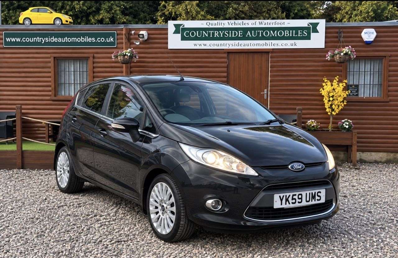 A 2009 FORD FIESTA 1.4 Titanium Hatchback 5dr Petrol Manual (133 g/km, 94 bhp) FRESH MOT &bull A 2009 FORD FIESTA 1.4 Titanium Hatchback 5dr Petrol Manual (133 g/km, 94 bhp) FRESH MOT &bull