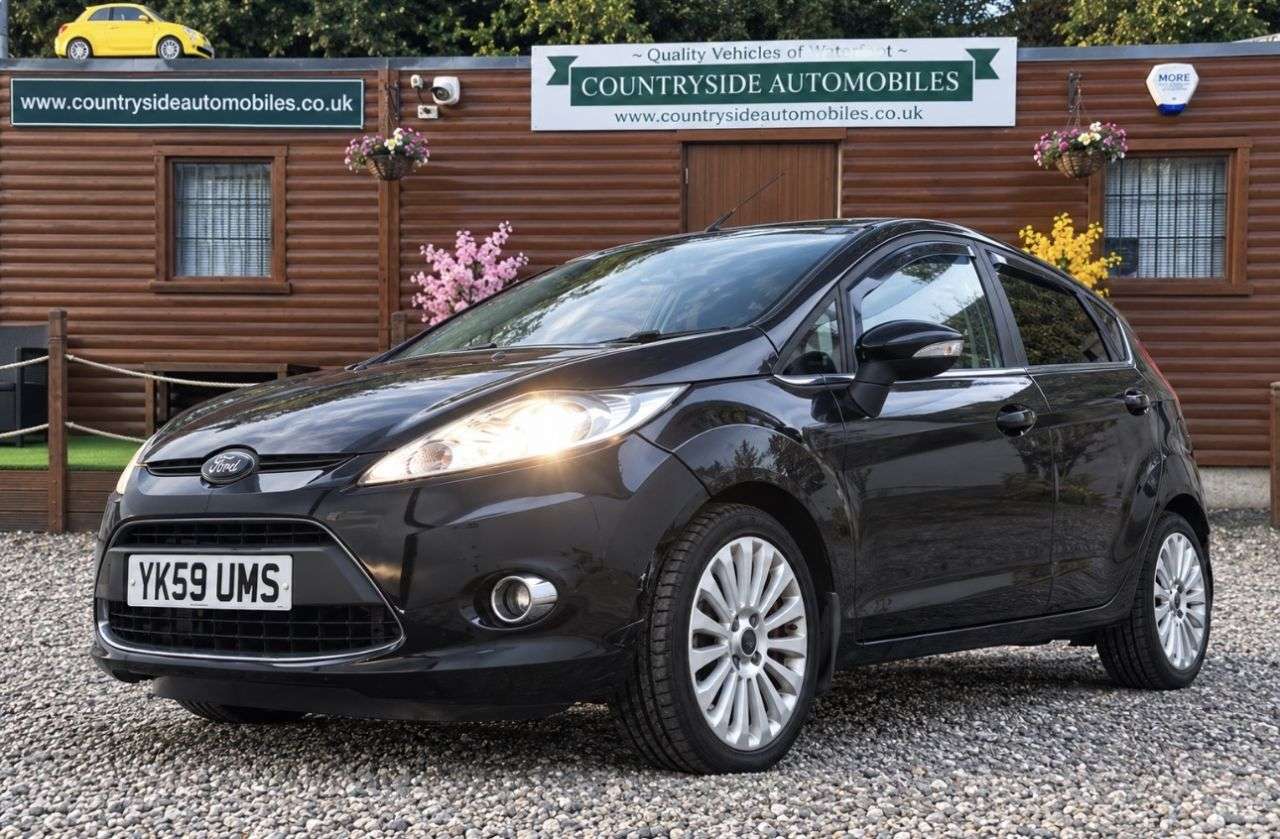 A 2009 FORD FIESTA 1.4 Titanium Hatchback 5dr Petrol Manual (133 g/km, 94 bhp) FRESH MOT &bull A 2009 FORD FIESTA 1.4 Titanium Hatchback 5dr Petrol Manual (133 g/km, 94 bhp) FRESH MOT &bull