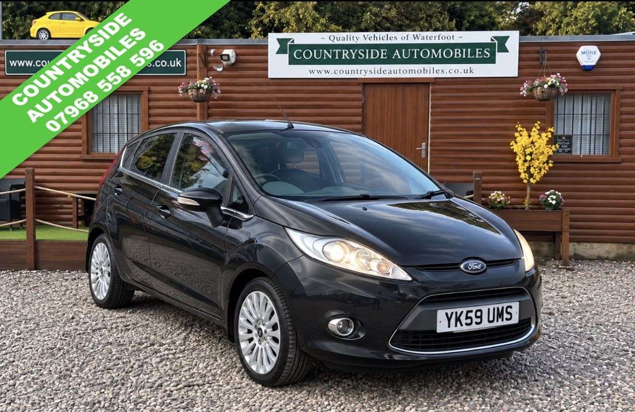 A 2009 FORD FIESTA 1.4 Titanium Hatchback 5dr Petrol Manual (133 g/km, 94 bhp) FRESH MOT &bull A 2009 FORD FIESTA 1.4 Titanium Hatchback 5dr Petrol Manual (133 g/km, 94 bhp) FRESH MOT &bull