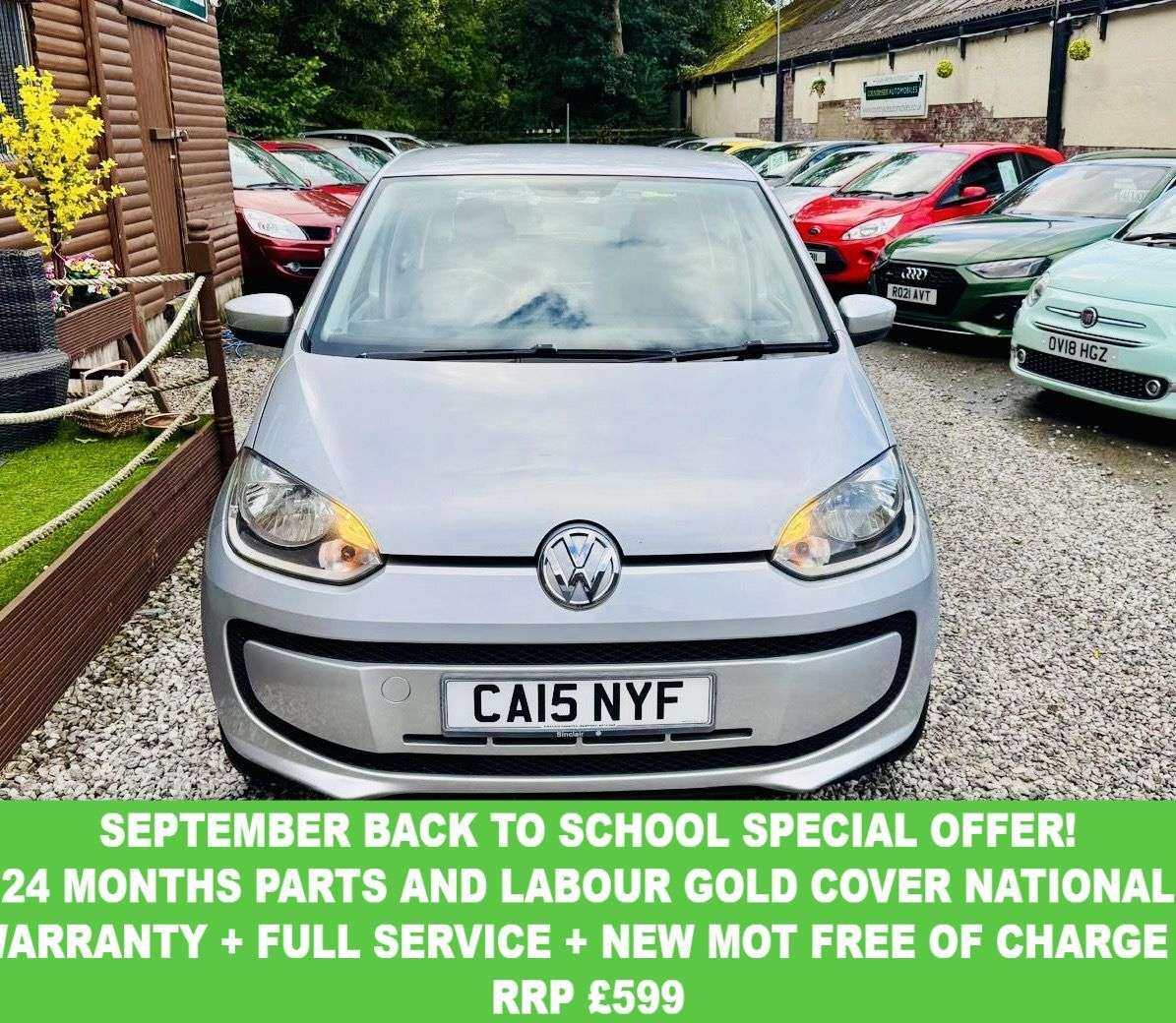 A 2015 VOLKSWAGEN UP! 1.0 Move up! Hatchback 5dr Petrol Manual Euro 5 (60 ps) WILL HAVE FRESH SER A 2015 VOLKSWAGEN UP! 1.0 Move up! Hatchback 5dr Petrol Manual Euro 5 (60 ps) WILL HAVE FRESH SER
