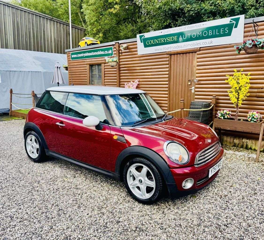 A 2007 MINI HATCH 1.6 Cooper Hatchback 3dr Petrol Manual Euro 4 (120 ps) “FULL LEATHER A 2007 MINI HATCH 1.6 Cooper Hatchback 3dr Petrol Manual Euro 4 (120 ps) “FULL LEATHER