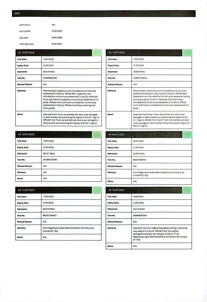 2009 NISSAN QASHQAI 2009 NISSAN QASHQAI