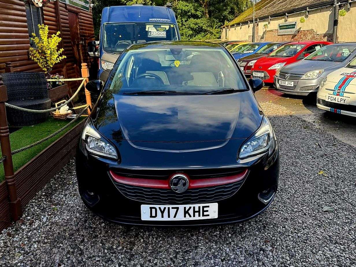 A 2017 VAUXHALL CORSA 1.4i ecoFLEX SRi Hatchback 3dr Petrol Manual Euro 6 (90 ps) # HEATED WINDSC A 2017 VAUXHALL CORSA 1.4i ecoFLEX SRi Hatchback 3dr Petrol Manual Euro 6 (90 ps) # HEATED WINDSC