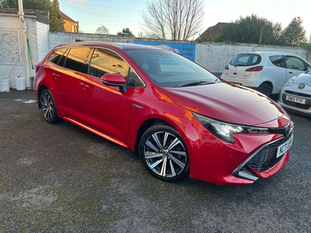 A 2021 TOYOTA COROLLA 1.8 VVT-h GPF Design Touring Sports 5dr Petrol Hybrid CVT Euro 6 (s/s) (122 A 2021 TOYOTA COROLLA 1.8 VVT-h GPF Design Touring Sports 5dr Petrol Hybrid CVT Euro 6 (s/s) (122