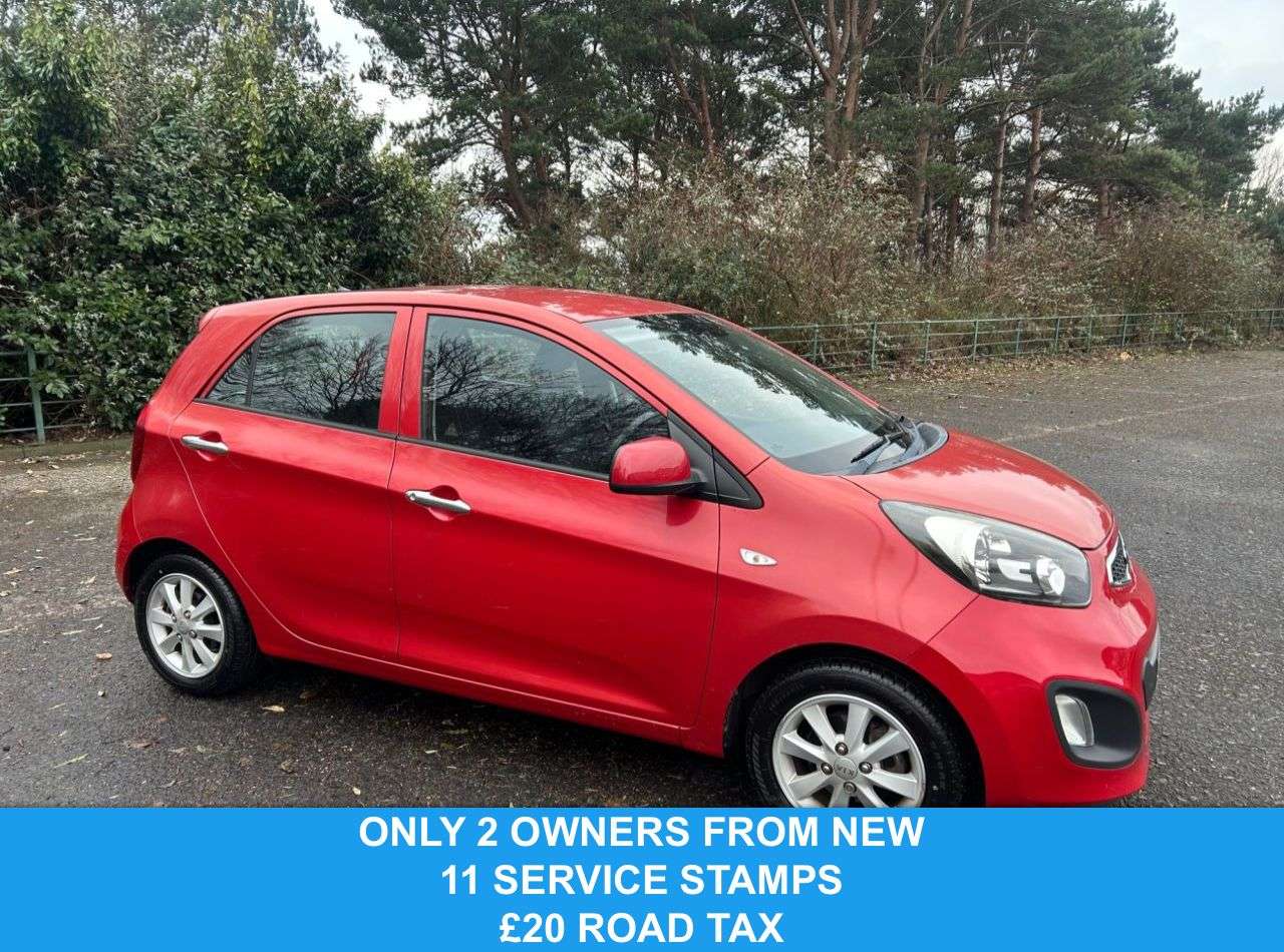 A 2014 KIA PICANTO 1.0 VR7 Hatchback 5dr Petrol Manual Euro 5 (68 bhp) A 2014 KIA PICANTO 1.0 VR7 Hatchback 5dr Petrol Manual Euro 5 (68 bhp)