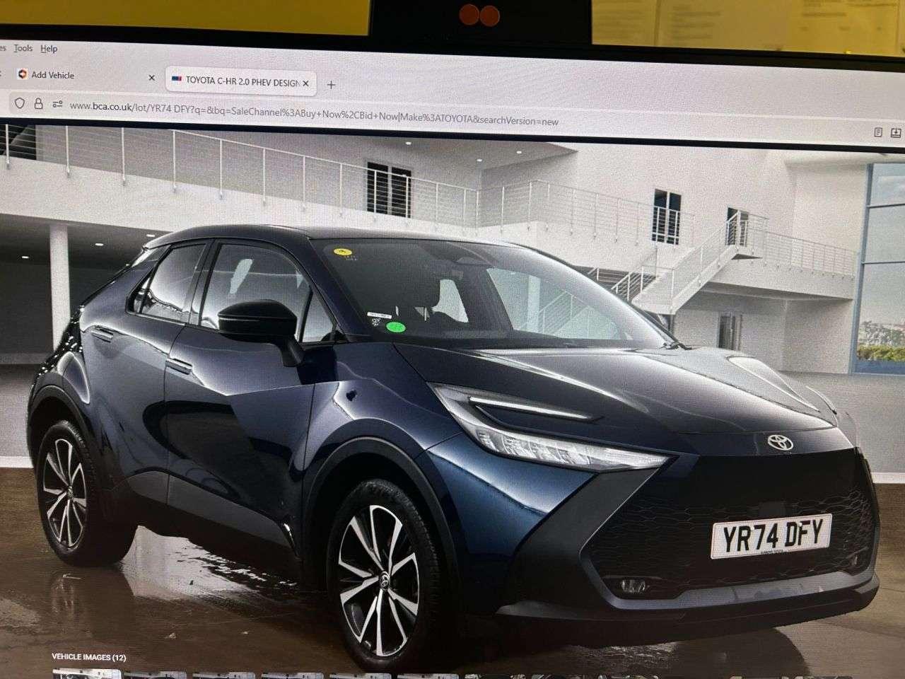 A 2024 TOYOTA C-HR 2.0 VVT 13.6kWh Design SUV 5dr Petrol Plug-in Hybrid CVT Euro 6 (s/s) (223 A 2024 TOYOTA C-HR 2.0 VVT 13.6kWh Design SUV 5dr Petrol Plug-in Hybrid CVT Euro 6 (s/s) (223