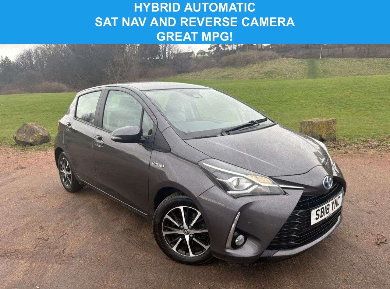 A 2018 TOYOTA YARIS 1.5 VVT-h Icon Tech Hatchback 5dr Petrol Hybrid E-CVT Euro 6 (s/s) (100 ps) A 2018 TOYOTA YARIS 1.5 VVT-h Icon Tech Hatchback 5dr Petrol Hybrid E-CVT Euro 6 (s/s) (100 ps)