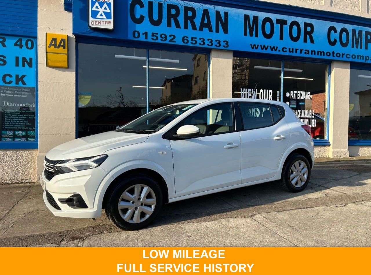 A 2023 DACIA SANDERO 1.0 TCe Expression Hatchback 5dr Petrol Manual Euro 6 (s/s) (90 ps) A 2023 DACIA SANDERO 1.0 TCe Expression Hatchback 5dr Petrol Manual Euro 6 (s/s) (90 ps)