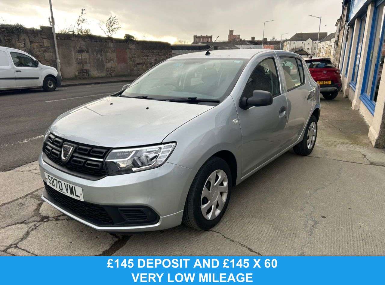 A 2021 DACIA SANDERO 1.0 SCe Essential Hatchback 5dr Petrol Manual Euro 6 (75 ps) A 2021 DACIA SANDERO 1.0 SCe Essential Hatchback 5dr Petrol Manual Euro 6 (75 ps)
