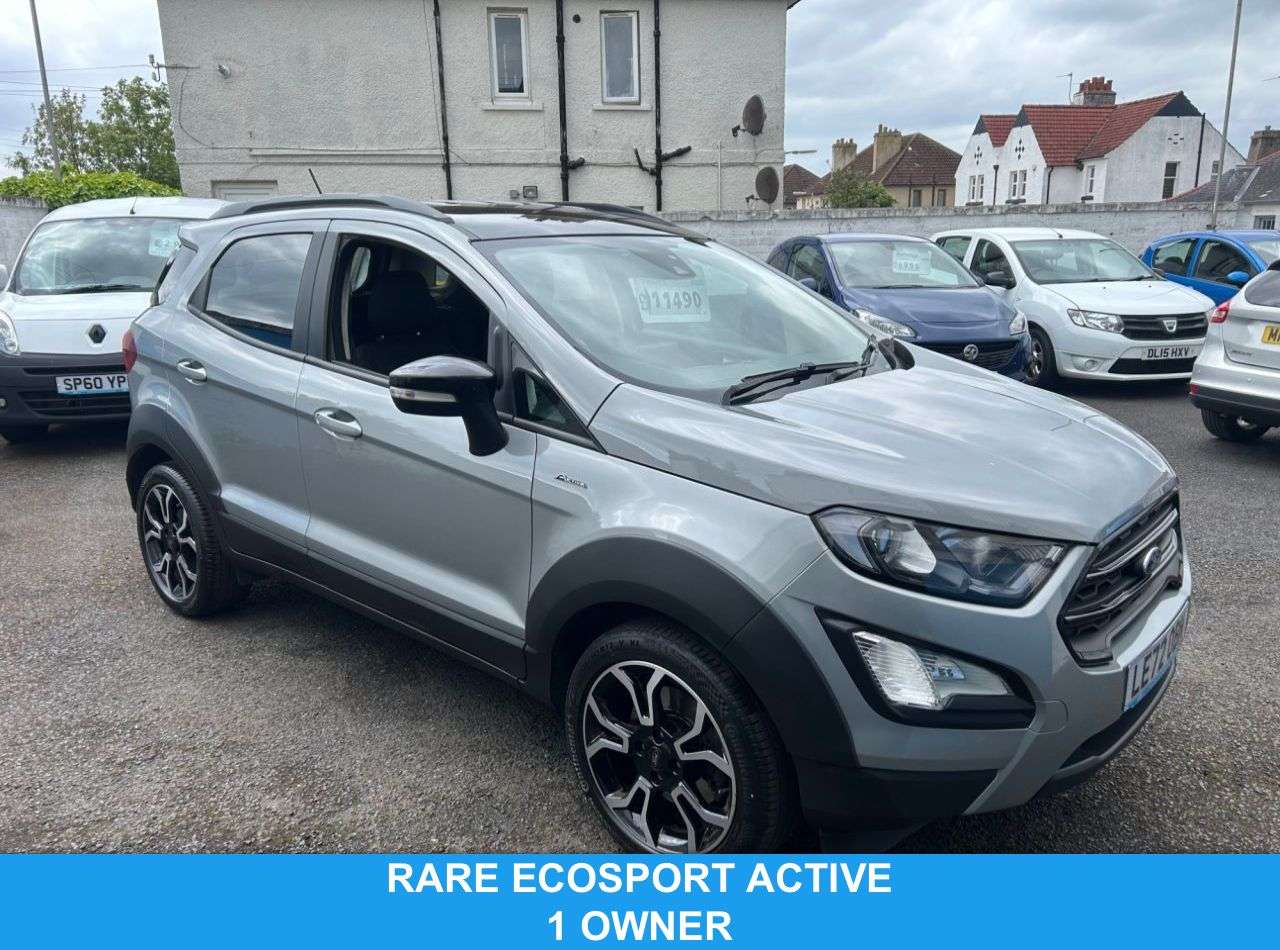 A 2023 FORD ECOSPORT 1.0T EcoBoost Active SUV 5dr Petrol Manual Euro 6 (s/s) (125 ps) A 2023 FORD ECOSPORT 1.0T EcoBoost Active SUV 5dr Petrol Manual Euro 6 (s/s) (125 ps)