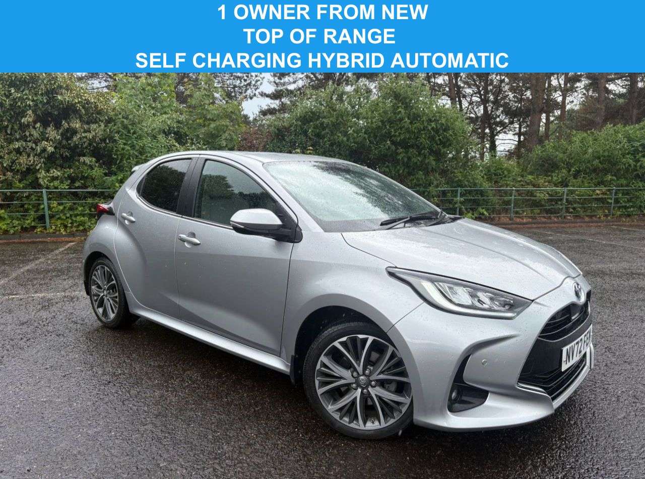 A 2023 TOYOTA YARIS 1.5 VVT-h Excel Hatchback 5dr Petrol Hybrid E-CVT Euro 6 (s/s) (116 ps) A 2023 TOYOTA YARIS 1.5 VVT-h Excel Hatchback 5dr Petrol Hybrid E-CVT Euro 6 (s/s) (116 ps)