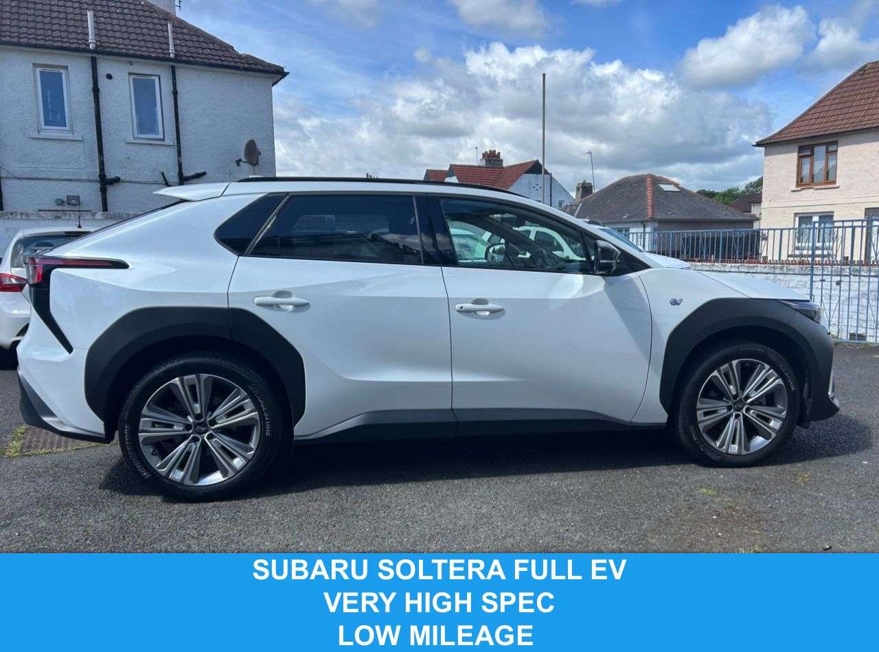 A 2023 SUBARU SOLTERRA 71.4kWh Touring SUV 5dr Electric Auto AWD (218 ps) A 2023 SUBARU SOLTERRA 71.4kWh Touring SUV 5dr Electric Auto AWD (218 ps)