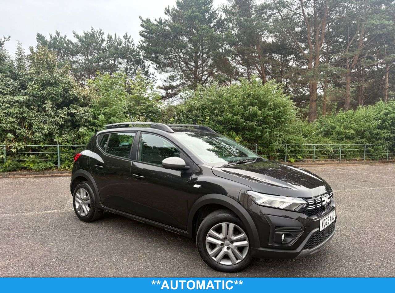 A 2023 DACIA SANDERO STEPWAY 1.0 TCe Expression Hatchback 5dr Petrol CVT Euro 6 (s/s) (90 ps) A 2023 DACIA SANDERO STEPWAY 1.0 TCe Expression Hatchback 5dr Petrol CVT Euro 6 (s/s) (90 ps)