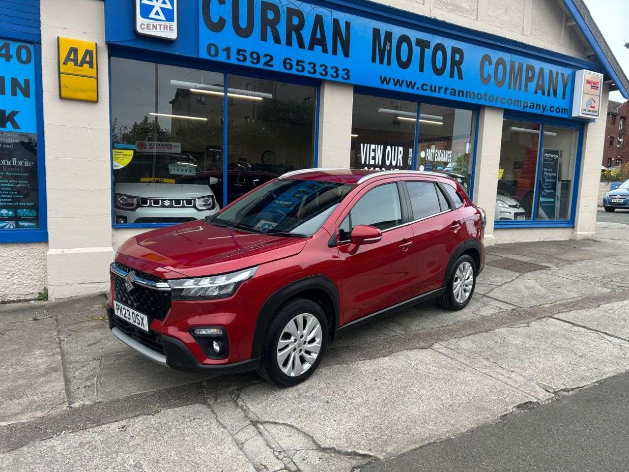 A 2023 SUZUKI S-CROSS 1.4 Boosterjet MHEV Motion SUV 5dr Petrol Hybrid Manual Euro 6 (s/s) (129 p A 2023 SUZUKI S-CROSS 1.4 Boosterjet MHEV Motion SUV 5dr Petrol Hybrid Manual Euro 6 (s/s) (129 p