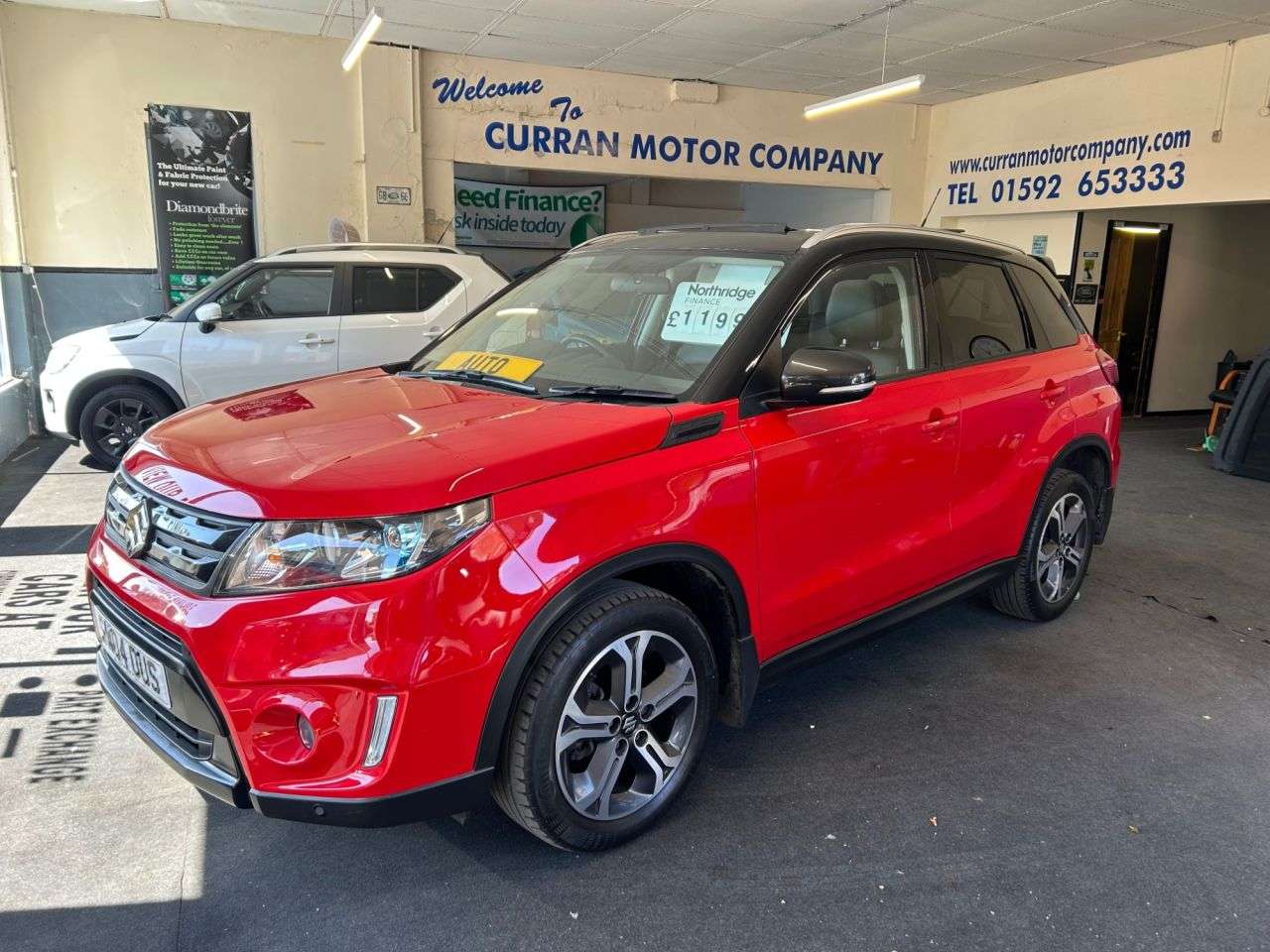 A 2015 SUZUKI VITARA 1.6 SZ5 SUV 5dr Petrol Auto Euro 6 (s/s) (120 ps) A 2015 SUZUKI VITARA 1.6 SZ5 SUV 5dr Petrol Auto Euro 6 (s/s) (120 ps)