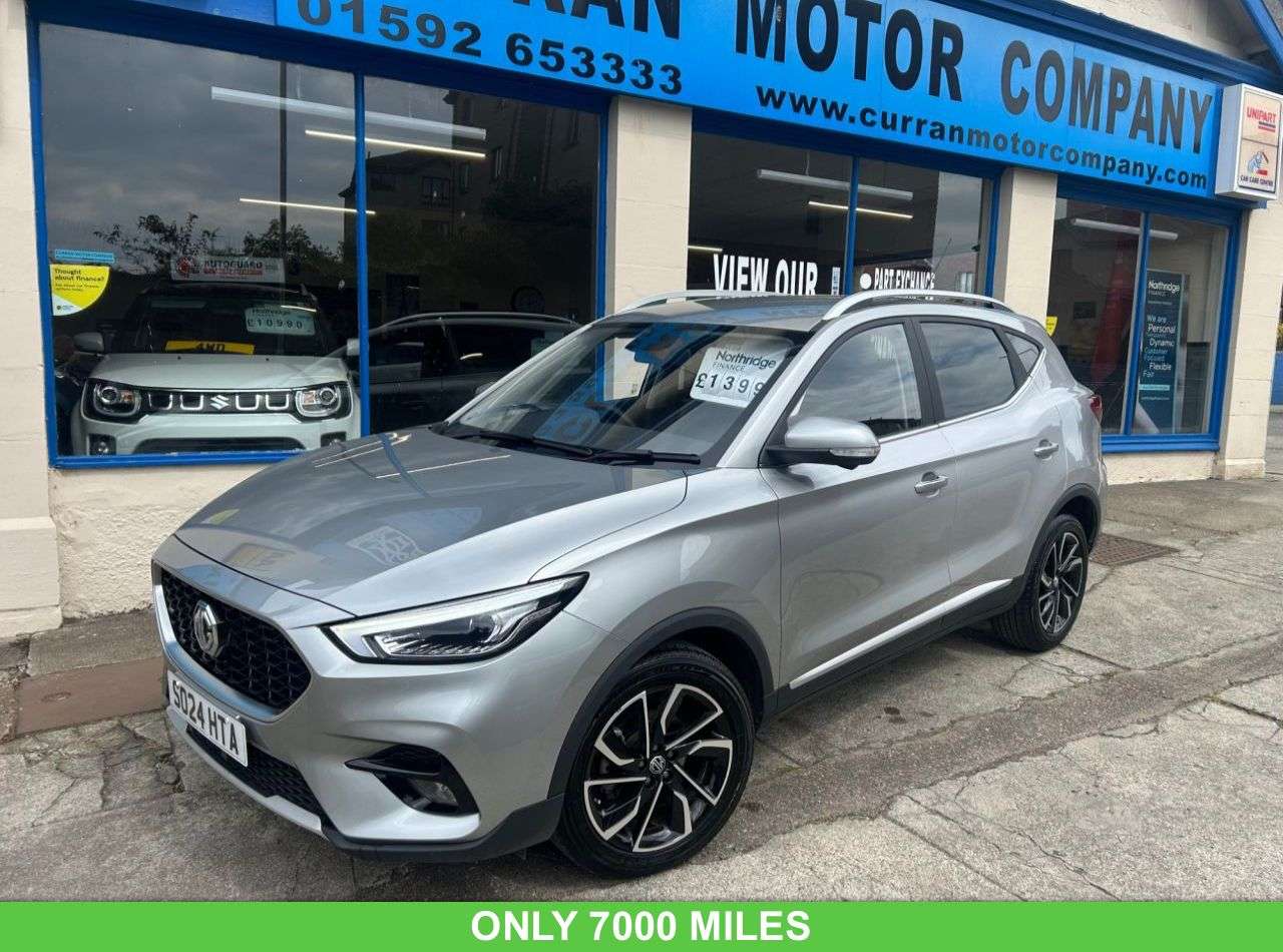 A 2024 MG MG ZS 1.5 VTi-TECH Exclusive SUV 5dr Petrol Manual Euro 6 (s/s) (106 ps) A 2024 MG MG ZS 1.5 VTi-TECH Exclusive SUV 5dr Petrol Manual Euro 6 (s/s) (106 ps)