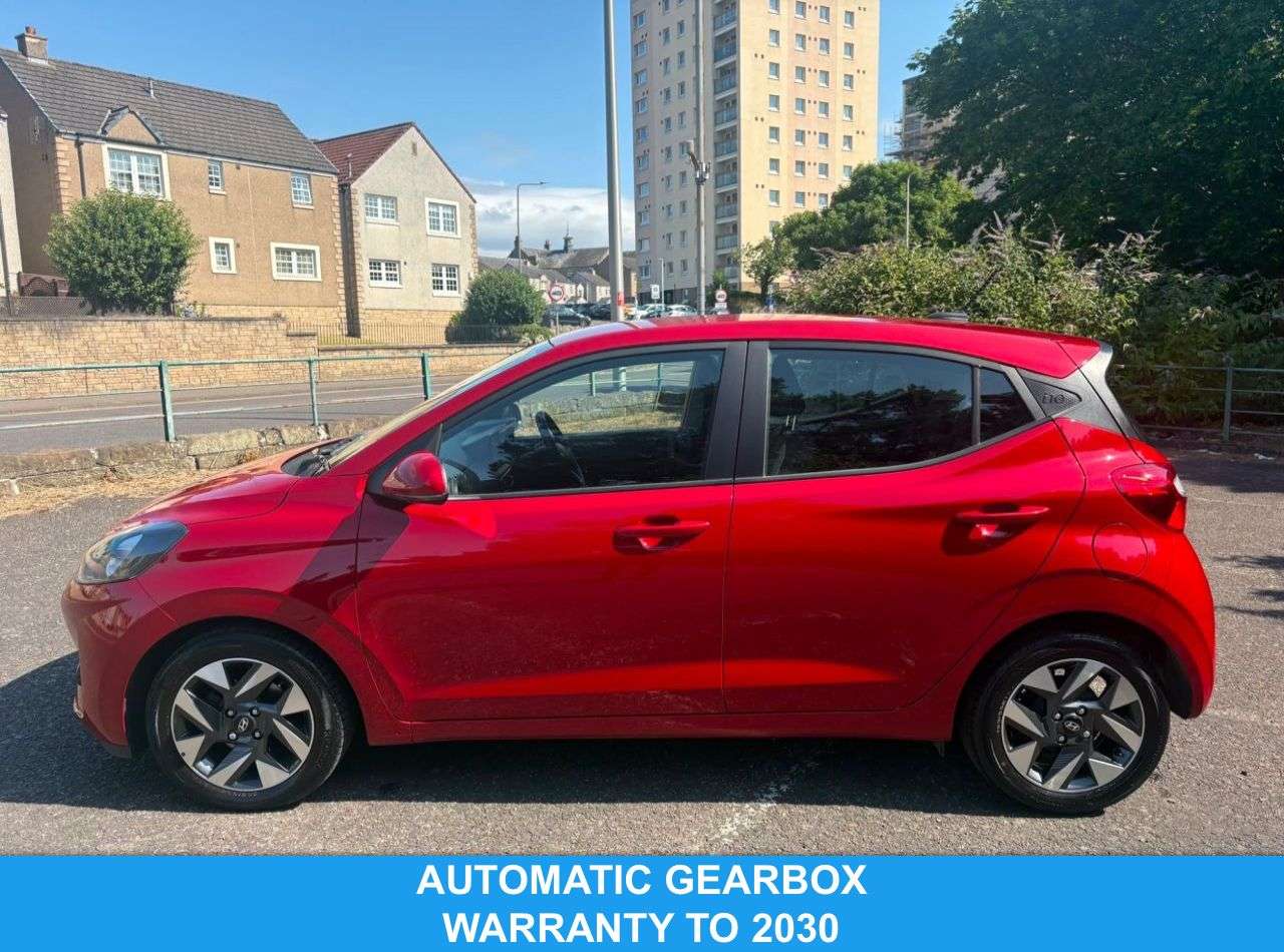 A 2025 HYUNDAI I10 1.0 Advance Hatchback 5dr Petrol Auto Euro 6 (s/s) (63 ps) A 2025 HYUNDAI I10 1.0 Advance Hatchback 5dr Petrol Auto Euro 6 (s/s) (63 ps)