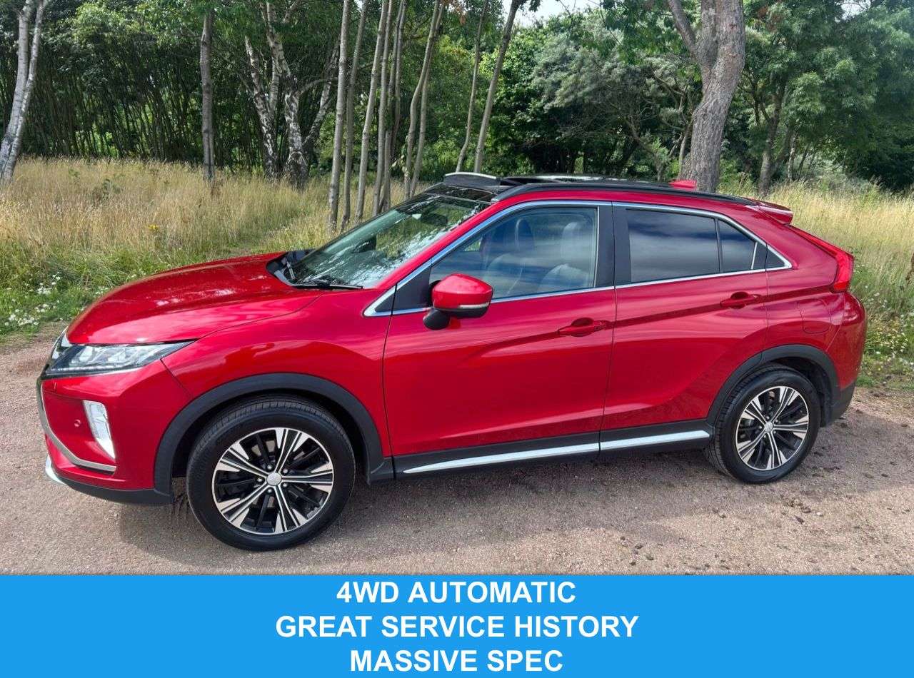 A 2018 MITSUBISHI ECLIPSE CROSS 1.5T 4 SUV 5dr Petrol CVT 4WD Euro 6 (s/s) (163 ps) A 2018 MITSUBISHI ECLIPSE CROSS 1.5T 4 SUV 5dr Petrol CVT 4WD Euro 6 (s/s) (163 ps)