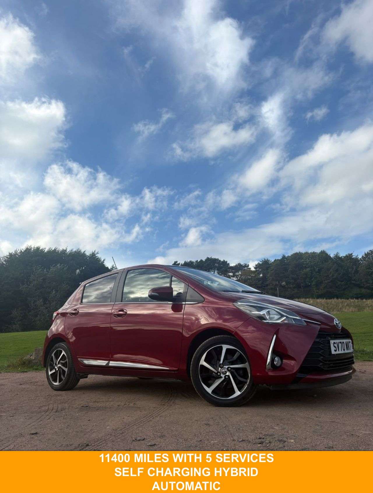 A 2020 TOYOTA YARIS 1.5 VVT-h Excel Hatchback 5dr Petrol Hybrid E-CVT Euro 6 (s/s) (100 ps) A 2020 TOYOTA YARIS 1.5 VVT-h Excel Hatchback 5dr Petrol Hybrid E-CVT Euro 6 (s/s) (100 ps)
