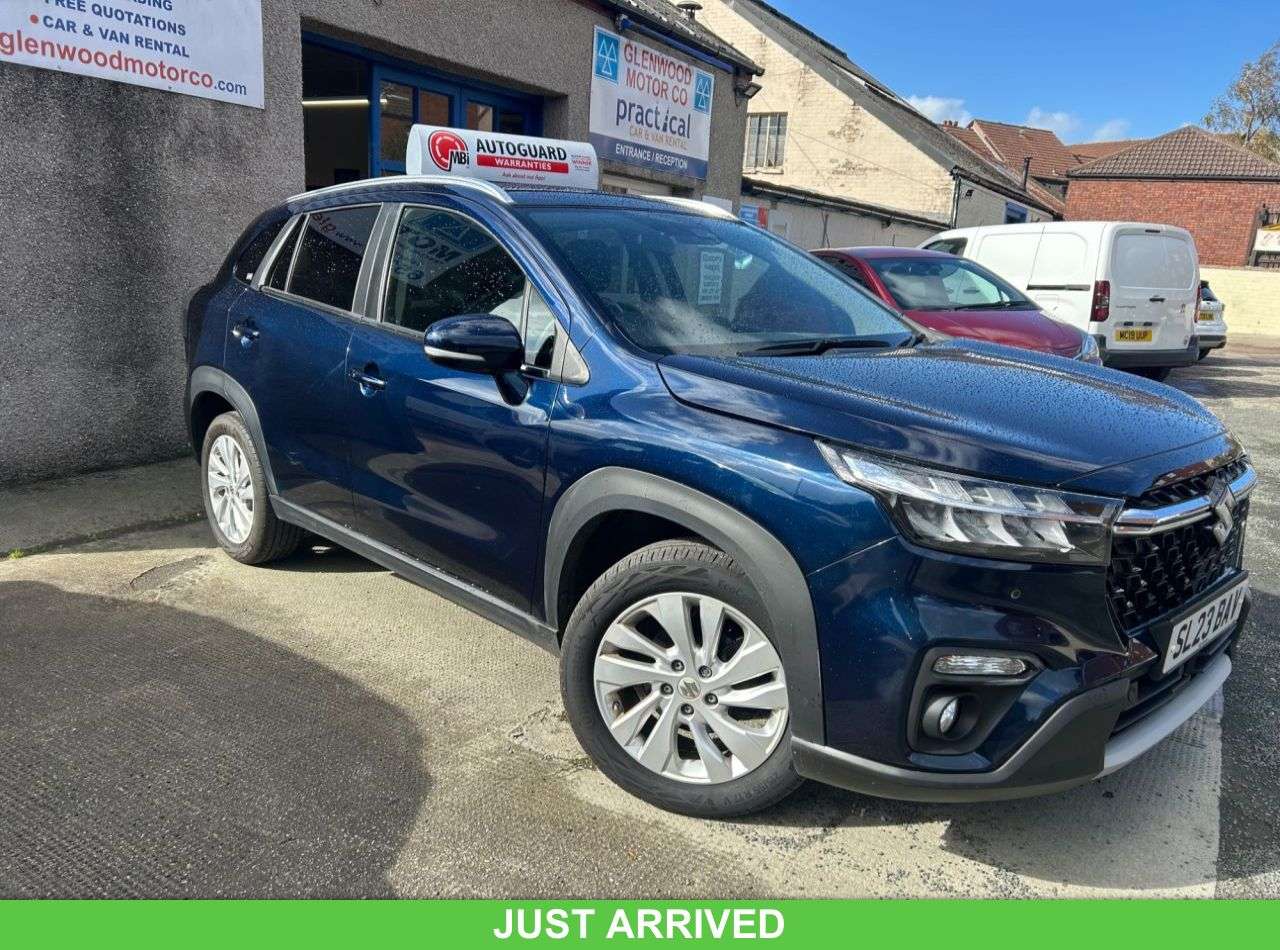 A 2023 SUZUKI S-CROSS 1.4 Boosterjet MHEV Motion SUV 5dr Petrol Hybrid Manual Euro 6 (s/s) (129 p A 2023 SUZUKI S-CROSS 1.4 Boosterjet MHEV Motion SUV 5dr Petrol Hybrid Manual Euro 6 (s/s) (129 p