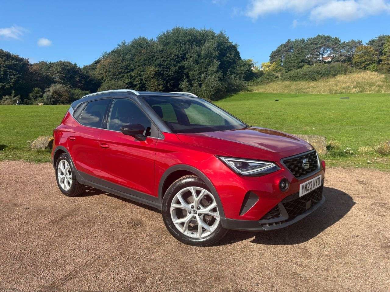 A 2023 SEAT ARONA 1.0 TSI FR SUV 5dr Petrol Manual Euro 6 (s/s) (110 ps) A 2023 SEAT ARONA 1.0 TSI FR SUV 5dr Petrol Manual Euro 6 (s/s) (110 ps)