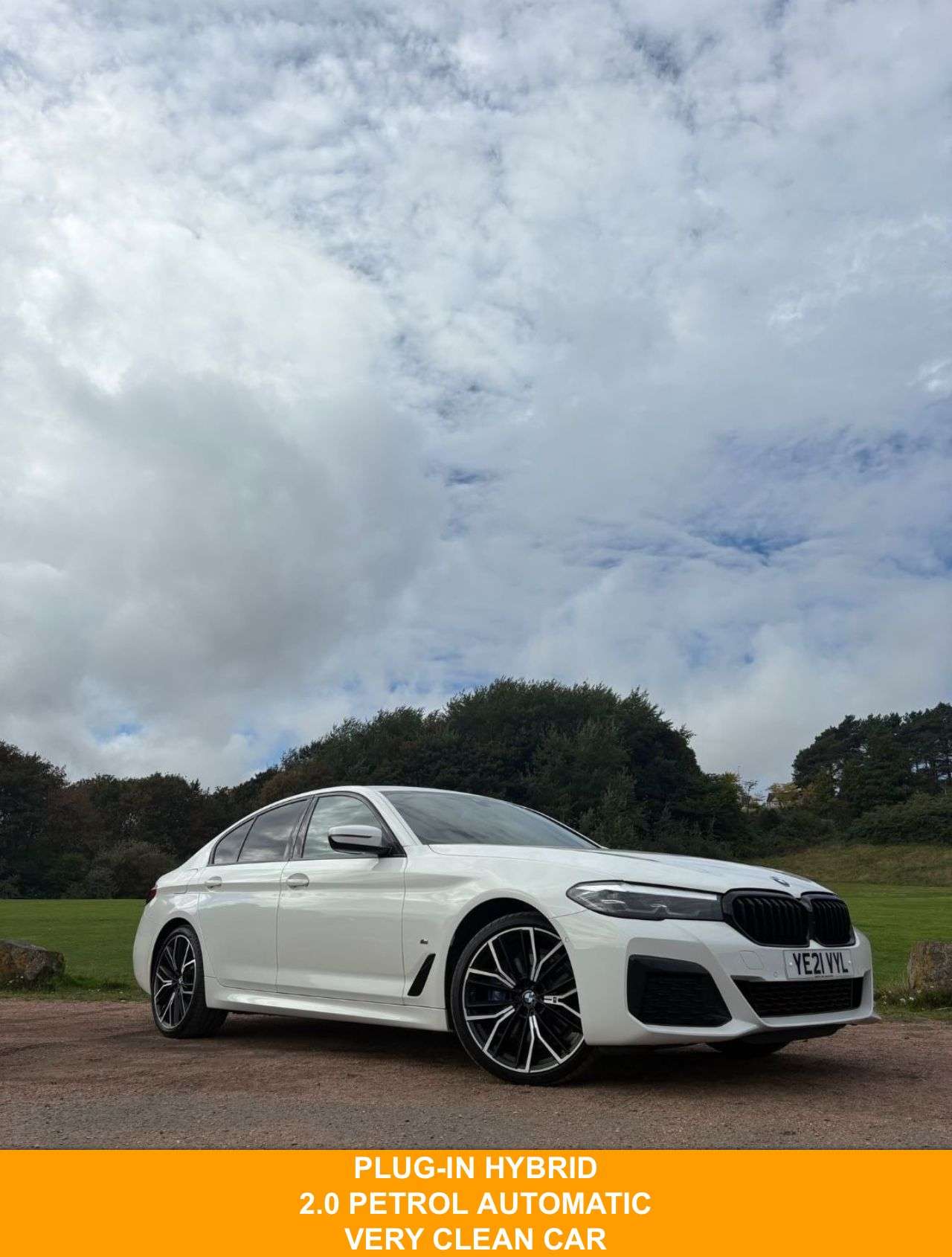 A 2021 BMW 5 SERIES 2.0 530e 12kWh M Sport Saloon 4dr Petrol Plug-in Hybrid Steptronic Euro 6 ( A 2021 BMW 5 SERIES 2.0 530e 12kWh M Sport Saloon 4dr Petrol Plug-in Hybrid Steptronic Euro 6 (