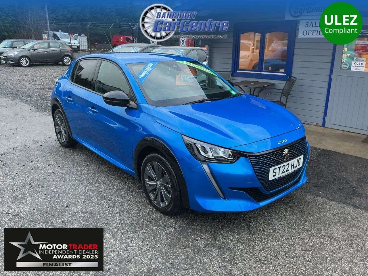 A 2022 PEUGEOT E-208 50kWh Allure Premium Hatchback 5dr Electric Auto (7kW Charger) (136 ps) Low A 2022 PEUGEOT E-208 50kWh Allure Premium Hatchback 5dr Electric Auto (7kW Charger) (136 ps) Low