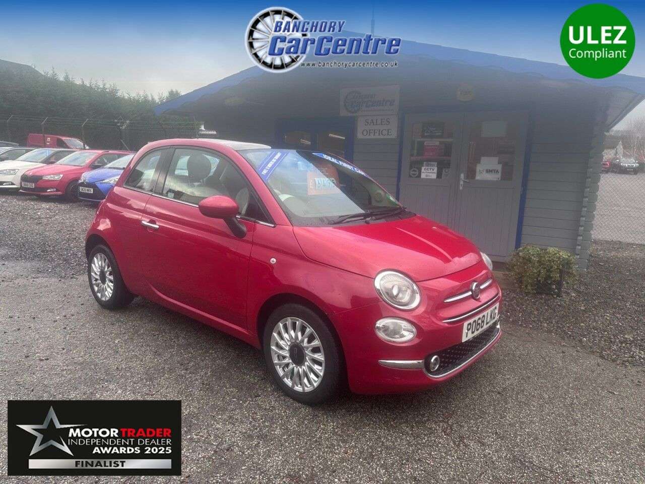A 2018 FIAT 500 1.2 Lounge Hatchback 3dr Petrol Manual Euro 6 (s/s) (69 bhp) Ideal first ca A 2018 FIAT 500 1.2 Lounge Hatchback 3dr Petrol Manual Euro 6 (s/s) (69 bhp) Ideal first ca