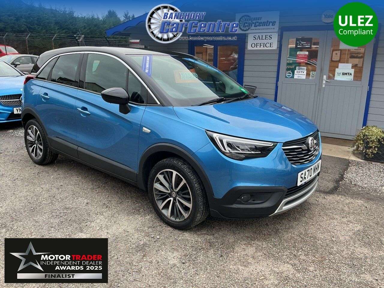 A 2020 VAUXHALL CROSSLAND X 1.2 Turbo Elite Nav SUV 5dr Petrol Auto Euro 6 (s/s) (130 ps) Low Mileage A A 2020 VAUXHALL CROSSLAND X 1.2 Turbo Elite Nav SUV 5dr Petrol Auto Euro 6 (s/s) (130 ps) Low Mileage A