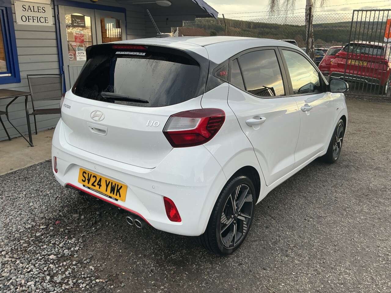 A 2024 HYUNDAI I10 1.0 T-GDi N Line Hatchback 5dr Petrol Manual Euro 6 (s/s) (100 ps) Great sp A 2024 HYUNDAI I10 1.0 T-GDi N Line Hatchback 5dr Petrol Manual Euro 6 (s/s) (100 ps) Great sp
