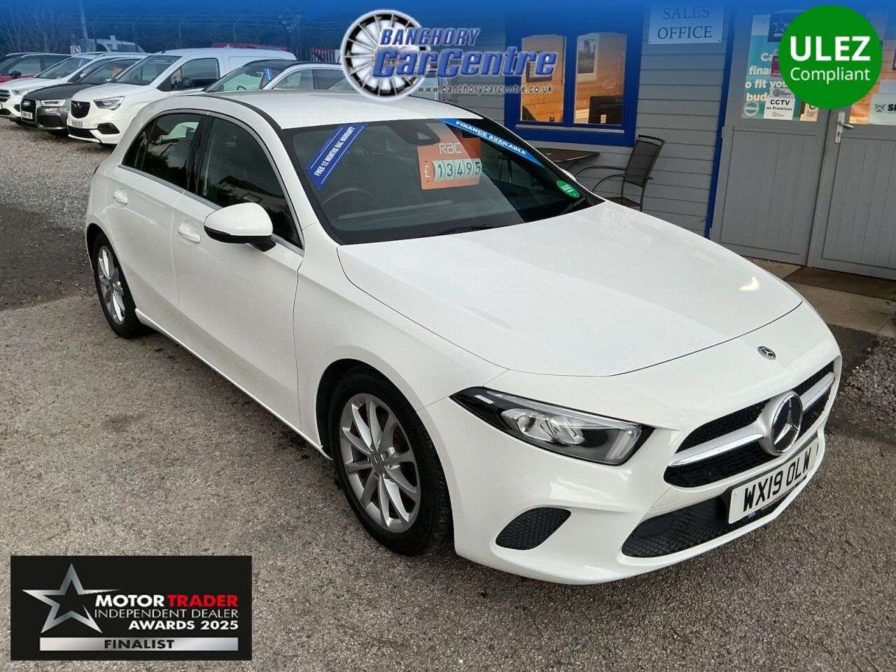 A 2019 MERCEDES-BENZ A-CLASS 1.3 A180 Sport Hatchback 5dr Petrol Manual Euro 6 (s/s) (136 ps) Great cond A 2019 MERCEDES-BENZ A-CLASS 1.3 A180 Sport Hatchback 5dr Petrol Manual Euro 6 (s/s) (136 ps) Great cond