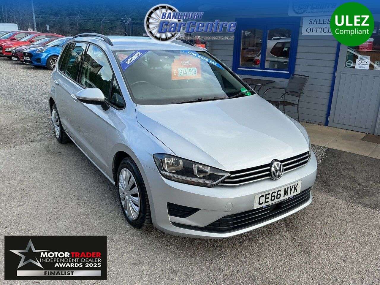 A 2016 VOLKSWAGEN GOLF SV 1.6 TDI BlueMotion Tech SE MPV 5dr Diesel DSG Euro 6 (s/s) (110 ps) Automat A 2016 VOLKSWAGEN GOLF SV 1.6 TDI BlueMotion Tech SE MPV 5dr Diesel DSG Euro 6 (s/s) (110 ps) Automat
