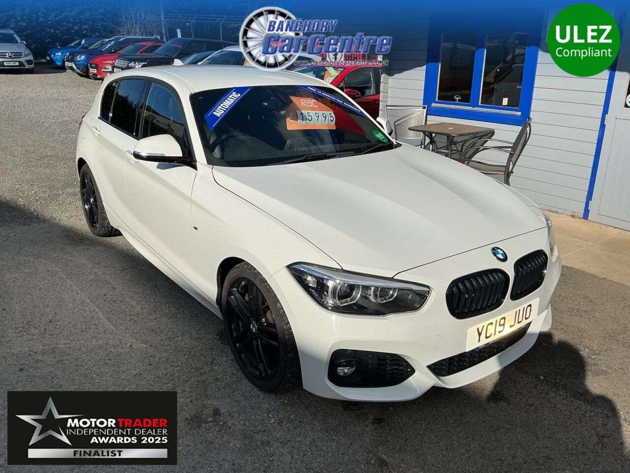 A 2019 BMW 1 SERIES 1.5 118i GPF M Sport Shadow Edition Hatchback 5dr Petrol Auto Euro 6 (s/s) A 2019 BMW 1 SERIES 1.5 118i GPF M Sport Shadow Edition Hatchback 5dr Petrol Auto Euro 6 (s/s)