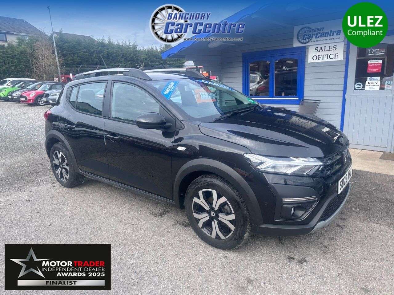 A 2022 DACIA SANDERO STEPWAY 1.0 TCe Prestige Hatchback 5dr Petrol Manual Euro 6 (s/s) (90 ps) Great con A 2022 DACIA SANDERO STEPWAY 1.0 TCe Prestige Hatchback 5dr Petrol Manual Euro 6 (s/s) (90 ps) Great con