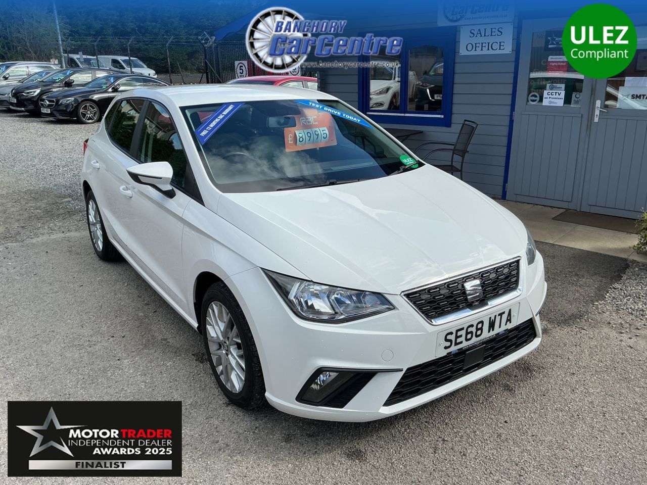 A 2019 SEAT IBIZA 1.0 MPI SE Technology Hatchback 5dr Petrol Manual Euro 6 (s/s) GPF (80 ps) A 2019 SEAT IBIZA 1.0 MPI SE Technology Hatchback 5dr Petrol Manual Euro 6 (s/s) GPF (80 ps)