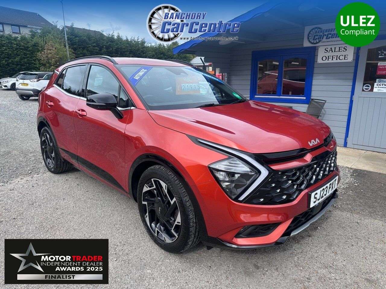 A 2023 KIA SPORTAGE 1.6 T-GDi MHEV GT-Line SUV 5dr Petrol Hybrid DCT Euro 6 (s/s) (148 bhp) Hyb A 2023 KIA SPORTAGE 1.6 T-GDi MHEV GT-Line SUV 5dr Petrol Hybrid DCT Euro 6 (s/s) (148 bhp) Hyb