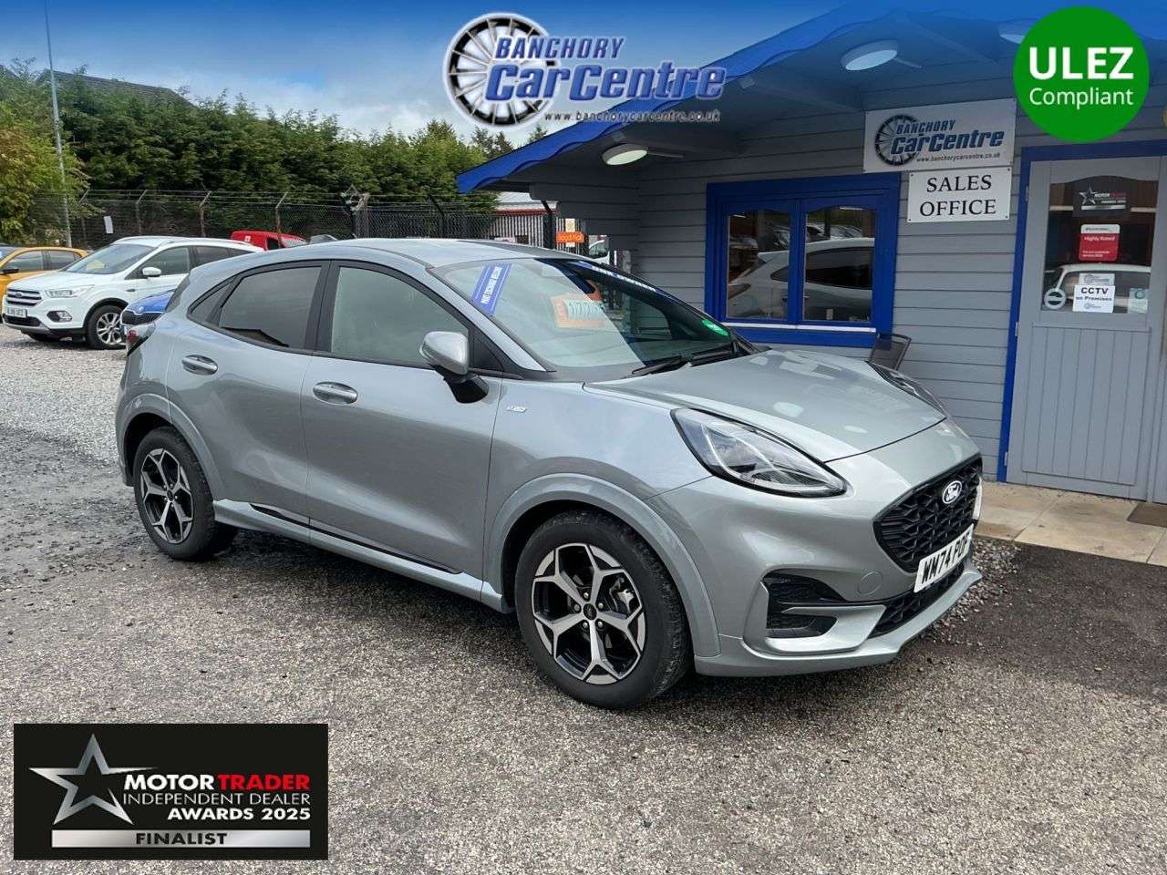 A 2024 FORD PUMA 1.0T EcoBoost MHEV ST-Line SUV 5dr Petrol Hybrid Manual Euro 6 (s/s) (125 p A 2024 FORD PUMA 1.0T EcoBoost MHEV ST-Line SUV 5dr Petrol Hybrid Manual Euro 6 (s/s) (125 p
