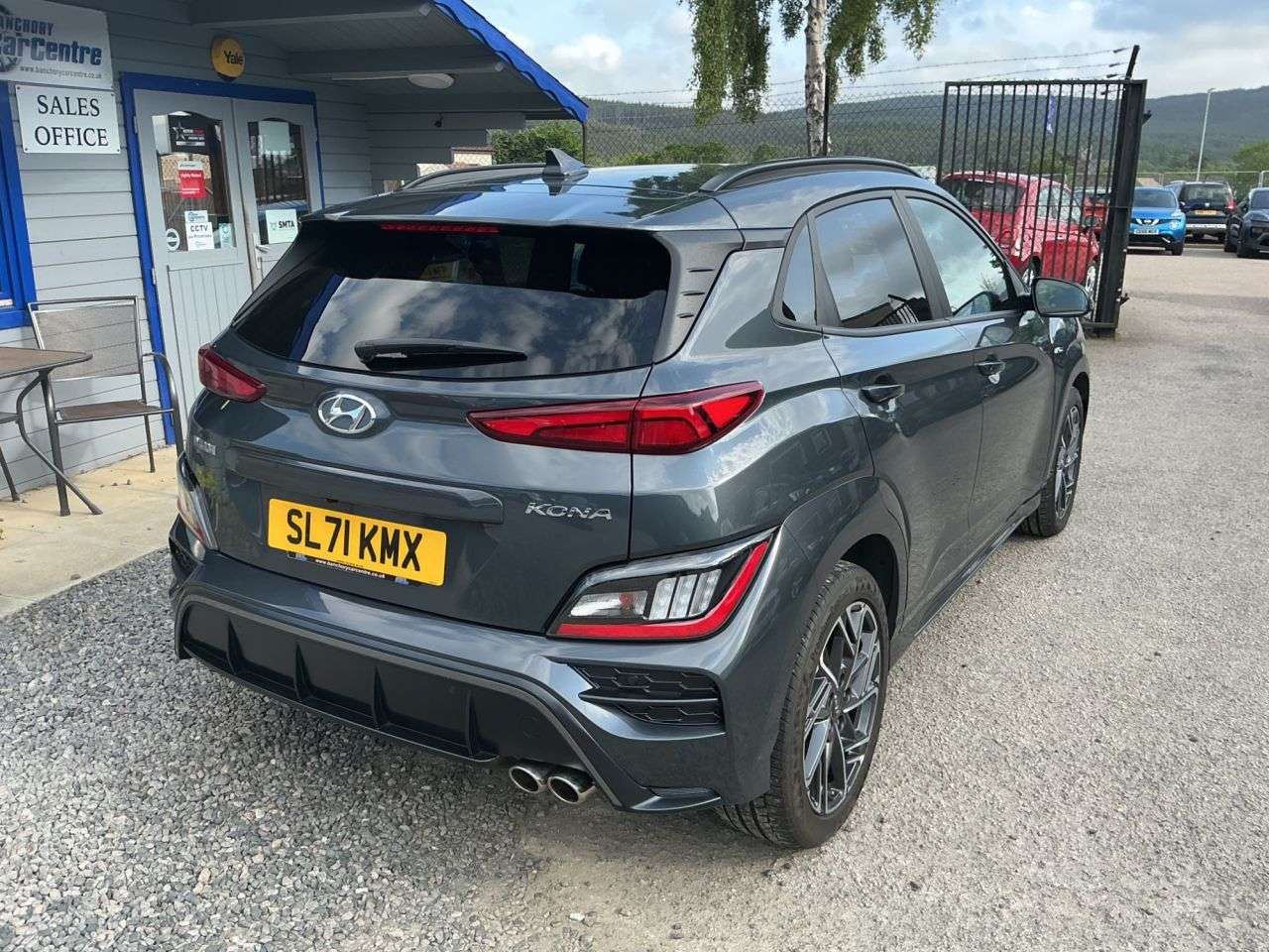 A 2021 HYUNDAI KONA 1.0 T-GDi MHEV N Line SUV 5dr Petrol Hybrid Manual Euro 6 (s/s) (120 ps) Lo A 2021 HYUNDAI KONA 1.0 T-GDi MHEV N Line SUV 5dr Petrol Hybrid Manual Euro 6 (s/s) (120 ps) Lo