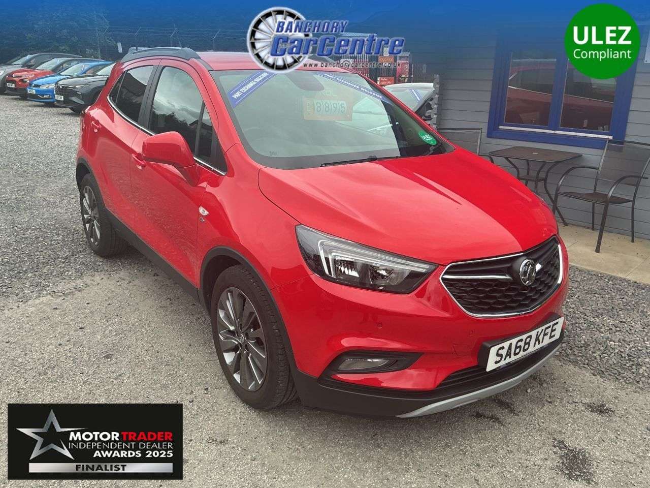 A 2018 VAUXHALL MOKKA X 1.4i Turbo ecoTEC Elite Nav SUV 5dr Petrol Manual Euro 6 (s/s) (140 ps) Par A 2018 VAUXHALL MOKKA X 1.4i Turbo ecoTEC Elite Nav SUV 5dr Petrol Manual Euro 6 (s/s) (140 ps) Par