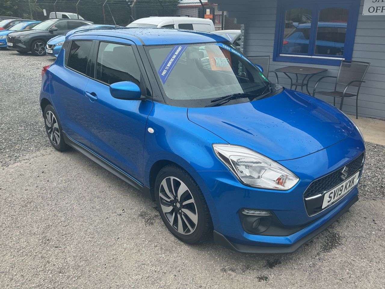 A 2019 SUZUKI SWIFT 1.2 Dualjet Attitude Hatchback 5dr Petrol Manual Euro 6 (s/s) (90 ps) Excel A 2019 SUZUKI SWIFT 1.2 Dualjet Attitude Hatchback 5dr Petrol Manual Euro 6 (s/s) (90 ps) Excel