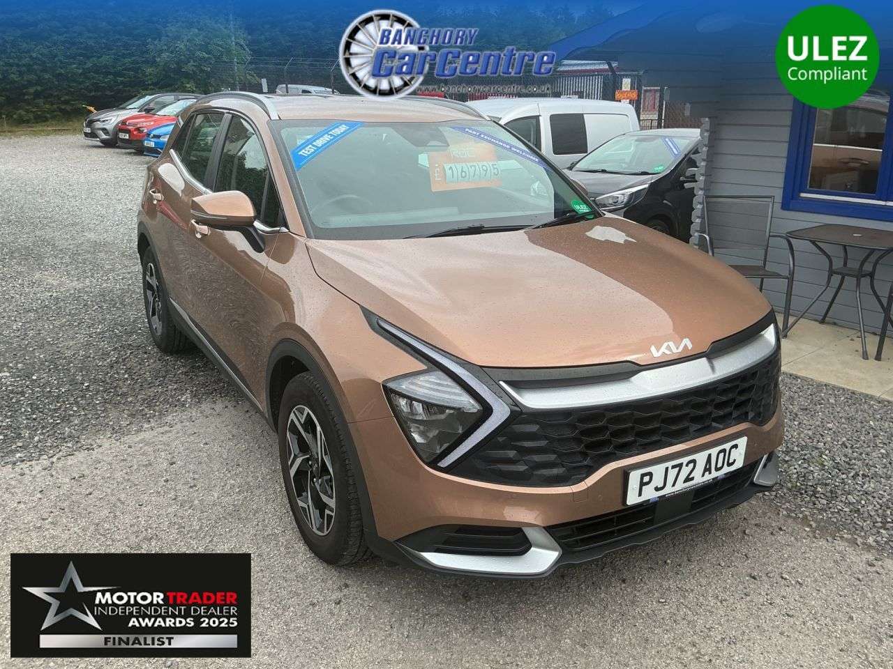 A 2022 KIA SPORTAGE 1.6 T-GDi 2 SUV 5dr Petrol Manual Euro 6 (s/s) (148 bhp) Excellent finance A 2022 KIA SPORTAGE 1.6 T-GDi 2 SUV 5dr Petrol Manual Euro 6 (s/s) (148 bhp) Excellent finance