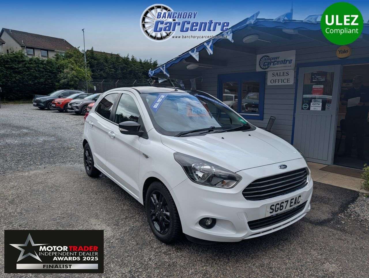 A 2017 FORD KA+ 1.2 Ti-VCT Zetec White Edition Hatchback 5dr Petrol Manual Euro 6 (85 ps) I A 2017 FORD KA+ 1.2 Ti-VCT Zetec White Edition Hatchback 5dr Petrol Manual Euro 6 (85 ps) I