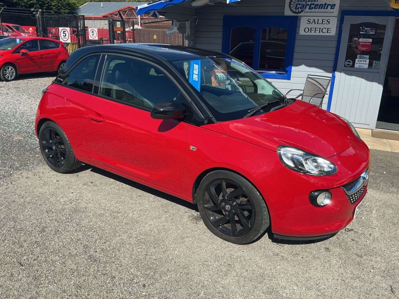 A 2018 VAUXHALL ADAM 1.2i ENERGISED Hatchback 3dr Petrol Manual Euro 6 (70 ps) Low mileage A 2018 VAUXHALL ADAM 1.2i ENERGISED Hatchback 3dr Petrol Manual Euro 6 (70 ps) Low mileage