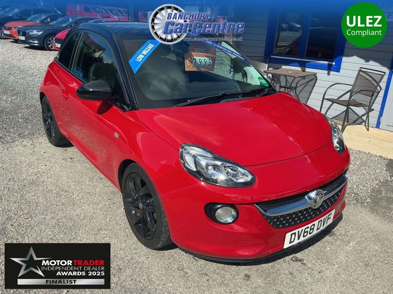 A 2018 VAUXHALL ADAM 1.2i ENERGISED Hatchback 3dr Petrol Manual Euro 6 (70 ps) Low mileage A 2018 VAUXHALL ADAM 1.2i ENERGISED Hatchback 3dr Petrol Manual Euro 6 (70 ps) Low mileage