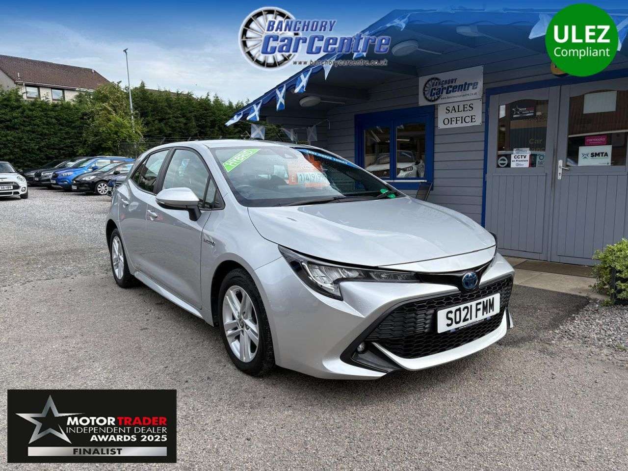 A 2021 TOYOTA COROLLA 1.8 VVT-h GPF Icon Hatchback 5dr Petrol Hybrid CVT Euro 6 (s/s) (122 ps) Au A 2021 TOYOTA COROLLA 1.8 VVT-h GPF Icon Hatchback 5dr Petrol Hybrid CVT Euro 6 (s/s) (122 ps) Au