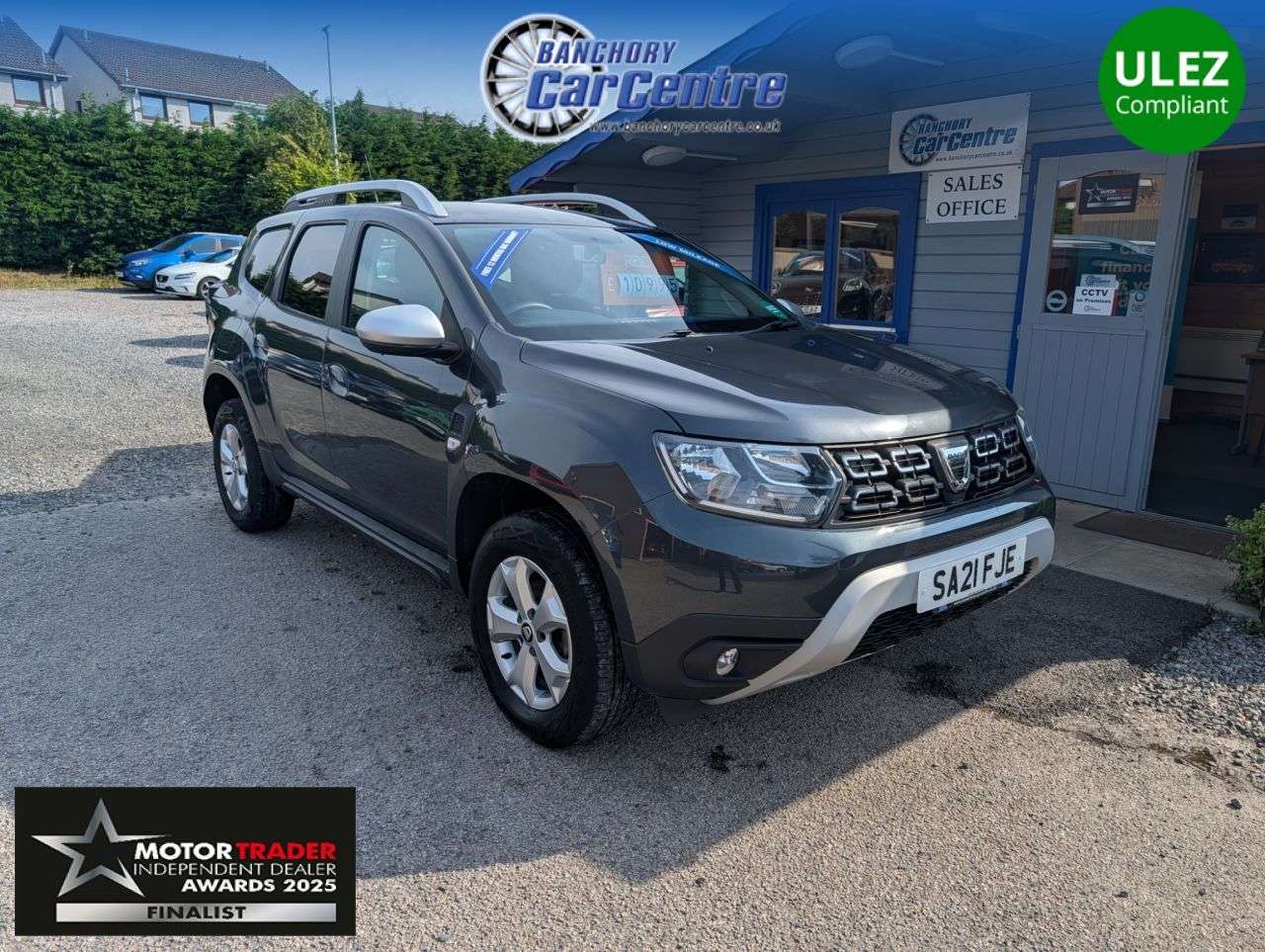 A 2021 DACIA DUSTER 1.3 TCe Comfort SUV 5dr Petrol Manual Euro 6 (s/s) (130 ps) Great Value A 2021 DACIA DUSTER 1.3 TCe Comfort SUV 5dr Petrol Manual Euro 6 (s/s) (130 ps) Great Value