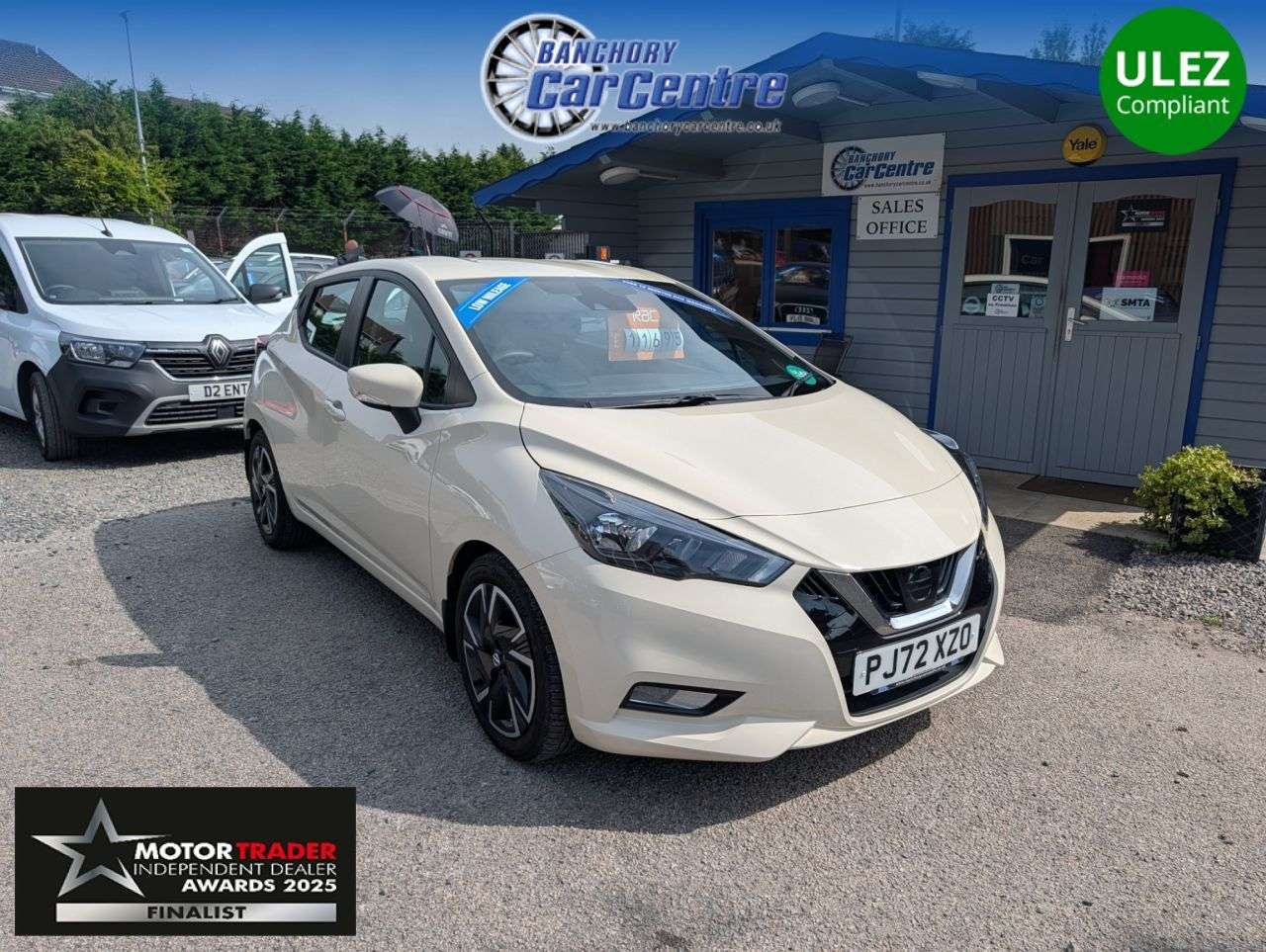 A 2022 NISSAN MICRA 1.0 IG-T Acenta Hatchback 5dr Petrol Manual Euro 6 (s/s) (92 ps) Great Valu A 2022 NISSAN MICRA 1.0 IG-T Acenta Hatchback 5dr Petrol Manual Euro 6 (s/s) (92 ps) Great Valu